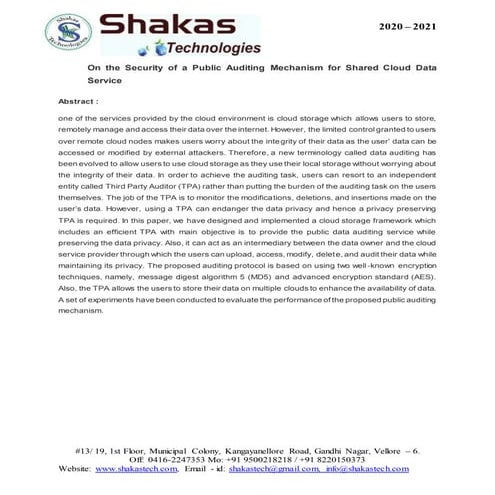 On the security of a public auditing mechanism for shared cloud data service