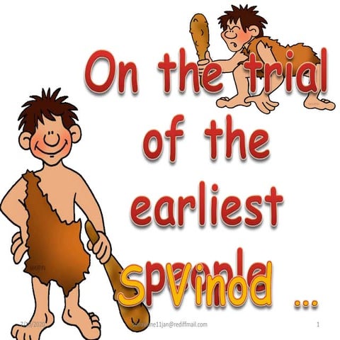 On the trial of the earliest people | PPT | Free Download