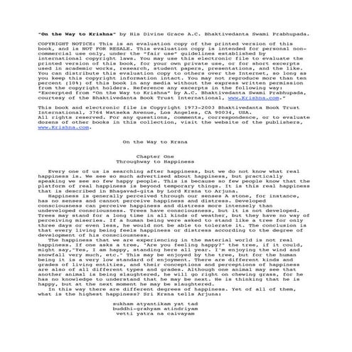 On the way_to_krishna