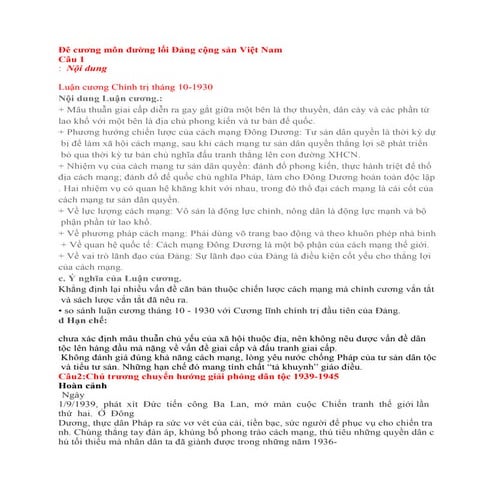 đê On thi duong loi | PDF