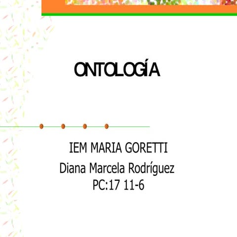 Ontologia
