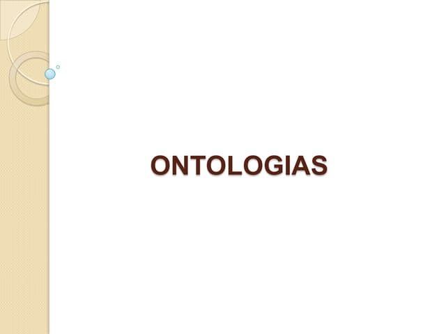 Ontologias con Bases de Datos