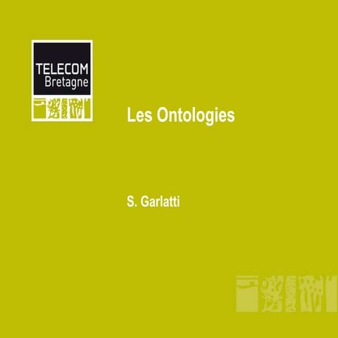 Ontologies 2011 2012
