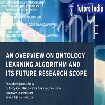 Ontology learning techniques and applications computer science thesis ...