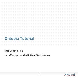 Ontopia tutorial