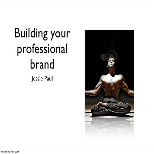 Building your professional brand