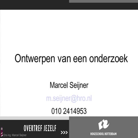 Ontwerpen van een onderzoek V1.2