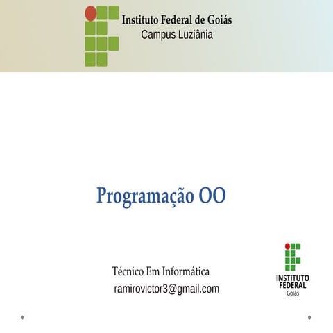 Programação OO - Java