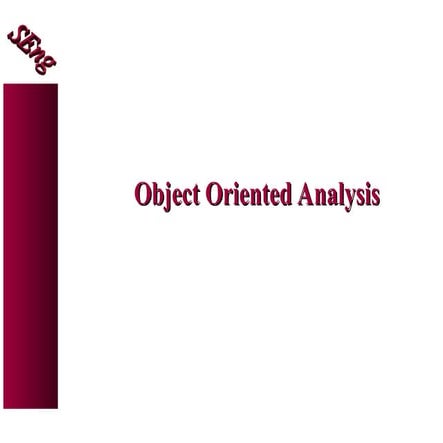 Comprehensive Guide to Object Oriented Analysis Using CRC Modelling | PPT