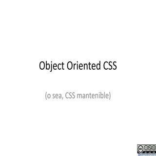 OO CSS