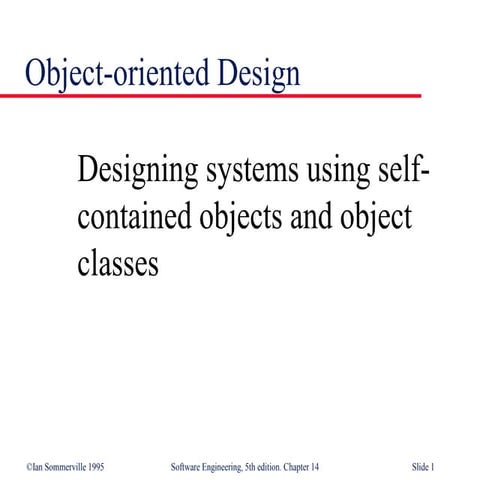 Object Oriented Design Concept | PPT