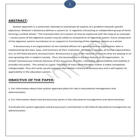 Educational Management.