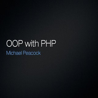 Introduction to OOP with PHP