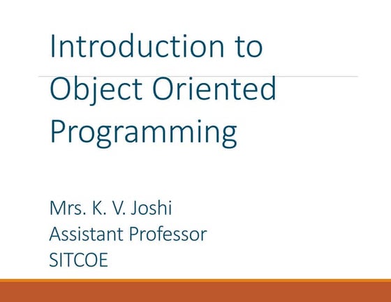 Basic concept of OOP's | PPT