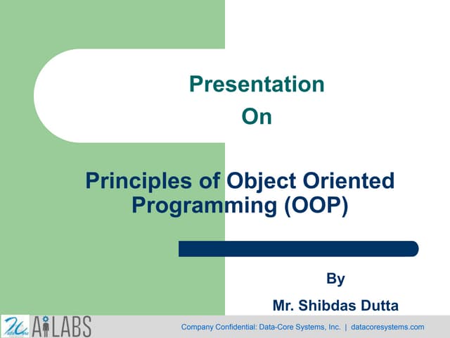OOP programming for engineering students | PPT