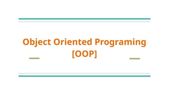 object oriented programming using C# programming langauge 02