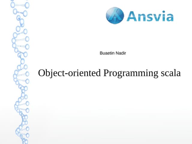 Oop Scala Ppt Oop Scala Ppt
