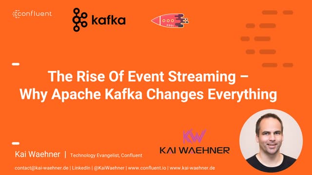 The Rise Of Event Streaming Why Apache Kafka Changes Everything Pdf The Rise Of Event Streaming Why Apache Kafka Changes Everything Pdf