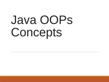 Oop java