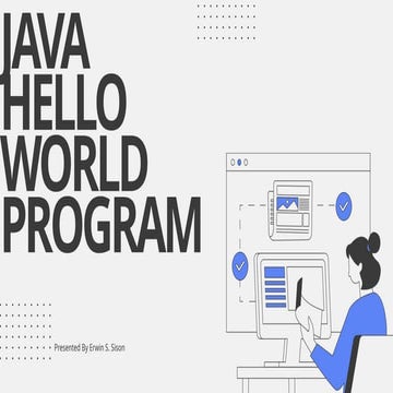 Comprehensive Introduction to Java Programming: Hello World and Basic I ...