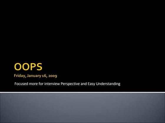 Classes objects in java | PPT