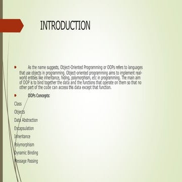 Object Oriented Programming fundamentals.pptx