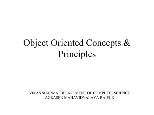 Prof. Vikas Sharma