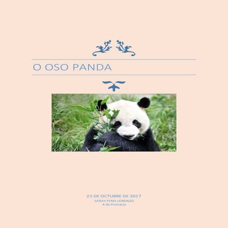 O oso panda