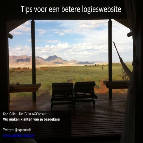 Tips voor een betere website van je hotel of b&b
