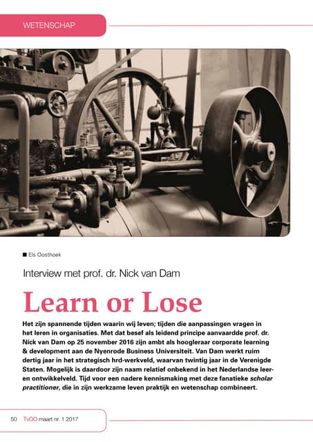 Els Oosthoek, artikel TVOO 2017 Nic...