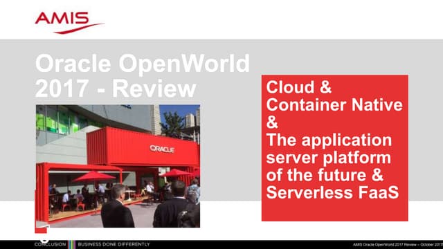 The Application Server Platform of the Future - Container & Cloud Native and ...