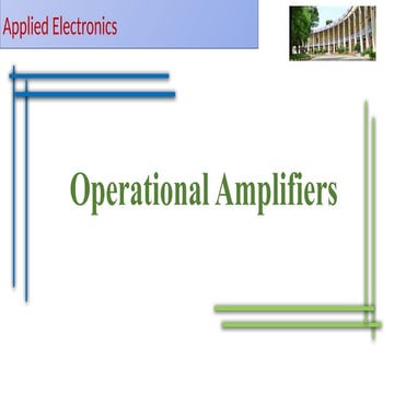 Op-amp Introduction and summer differentiator.pptx