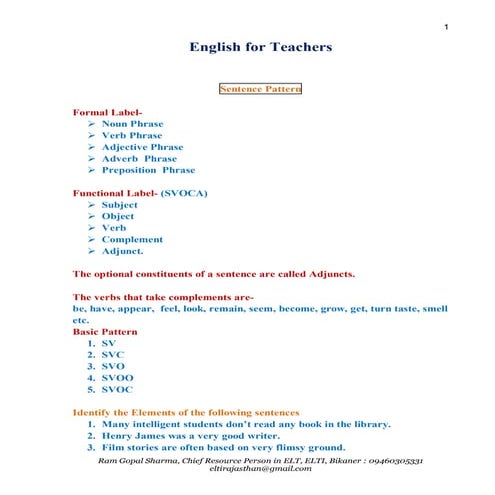 Op grammar for teachers