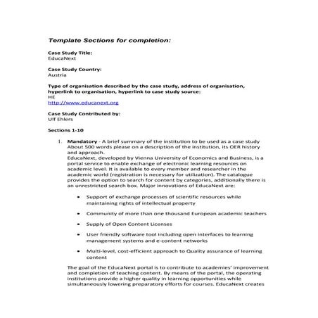 Opal case study 46 educa next austria