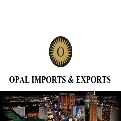 Opal Imports &amp; Exports Brochure