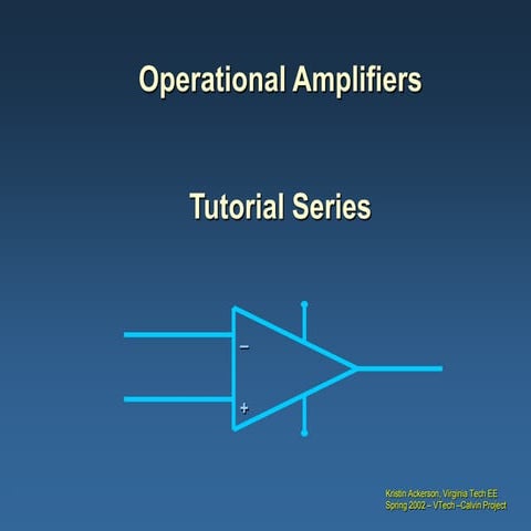 Op amp tutorial-1