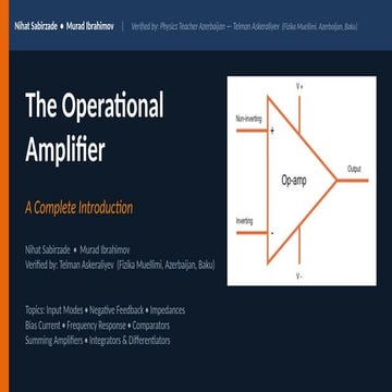 Introduction to Operational Amplifier.pptx