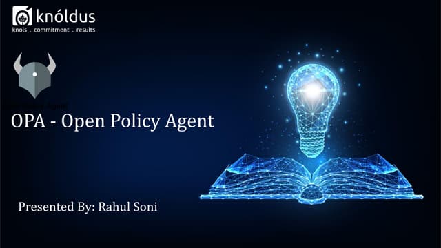 OPA open policy agent