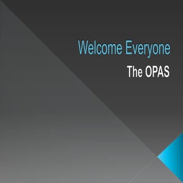 Opas | PPTX