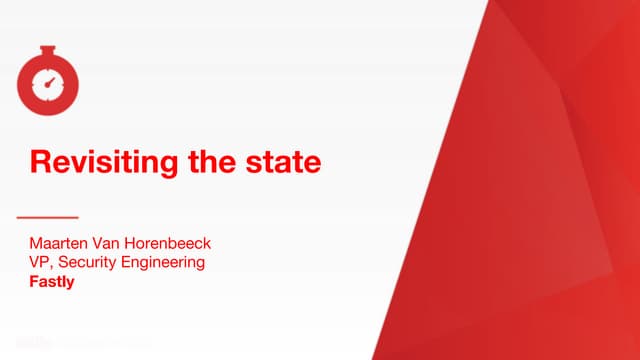 Revisiting the state: why governments are interested in cybersecurity
