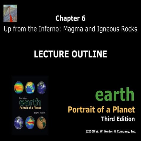 Op ch06 lecture_earth3, igneous rocks | PPT