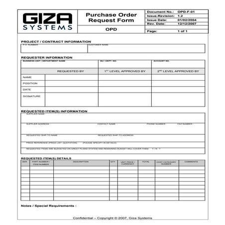 Opd F 01 (Purchase Order Request Form   V 1.2)
