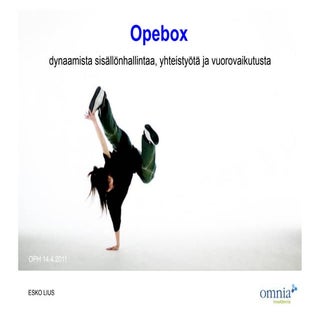 Opebox-taustaa