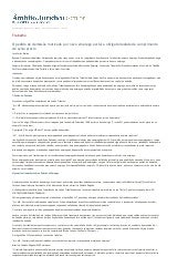 O pedido de demissão motivado por n...