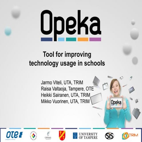 Opeka - Tool for evaluating technology usage in schools
