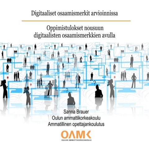 Digitaaliset osaamismerkit case Oppiminen Online