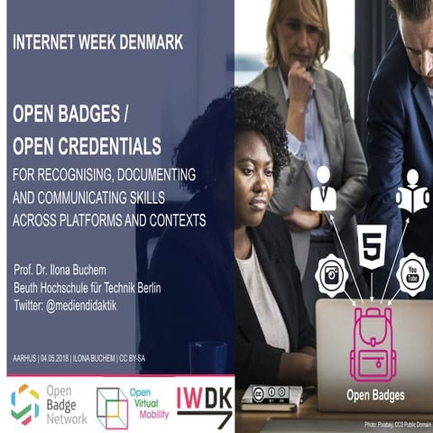Open Badges at Internet Week Denmark