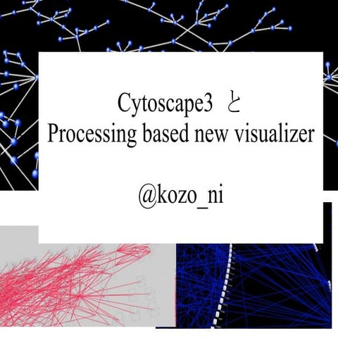 Cytoscape3 と Processing-based new visualizer