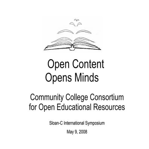 Open Content Opens Minds