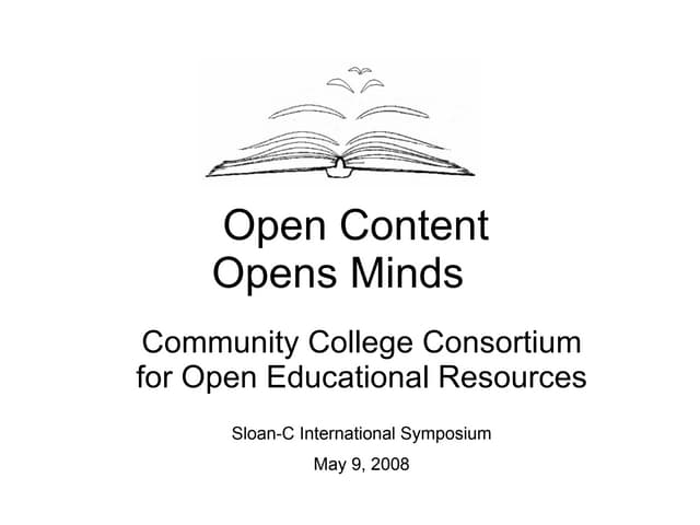 Open Content Opens Minds
